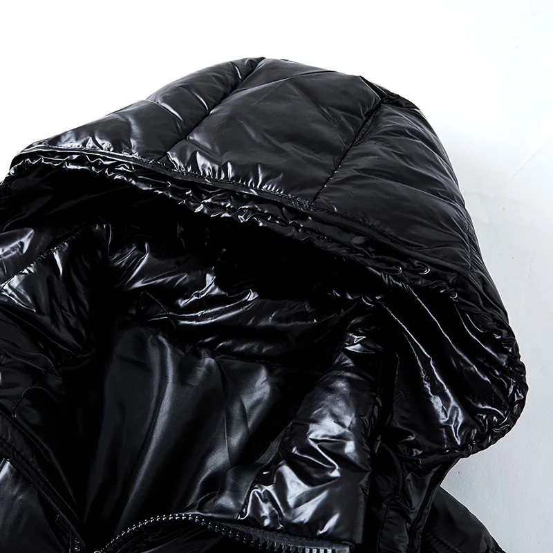 Veste Bouffante Effet Brillant