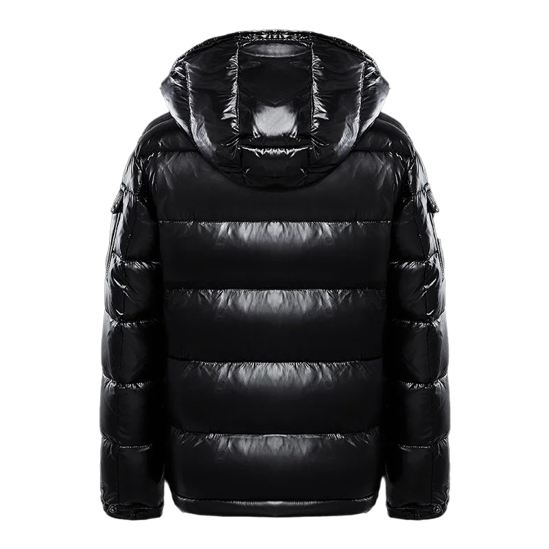 Veste Bouffante Effet Brillant