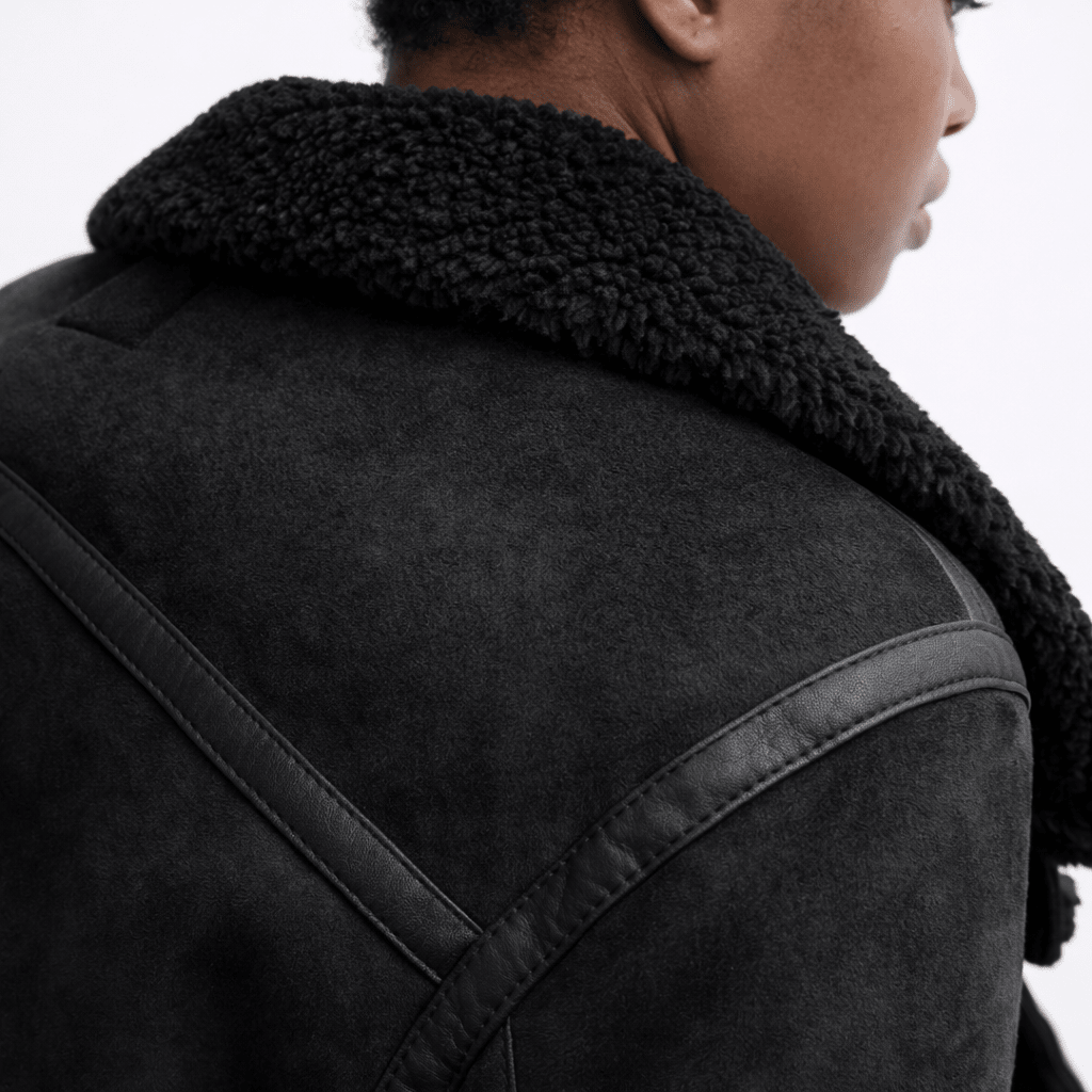Veste Ceinturée à Col Douillet