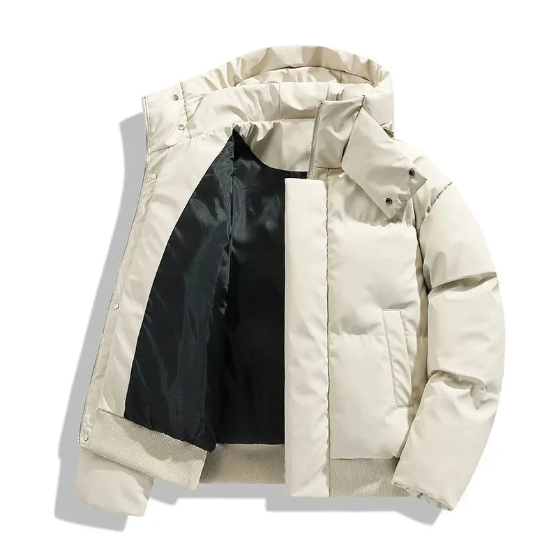 Veste Chaude à Silhouette Moderne