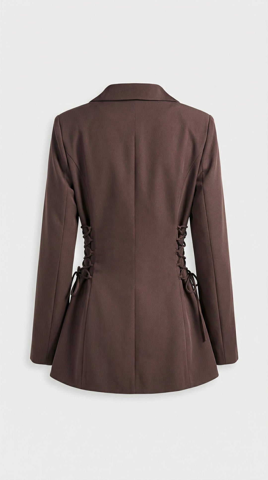 Veste Cintrée à Laçage Latéral