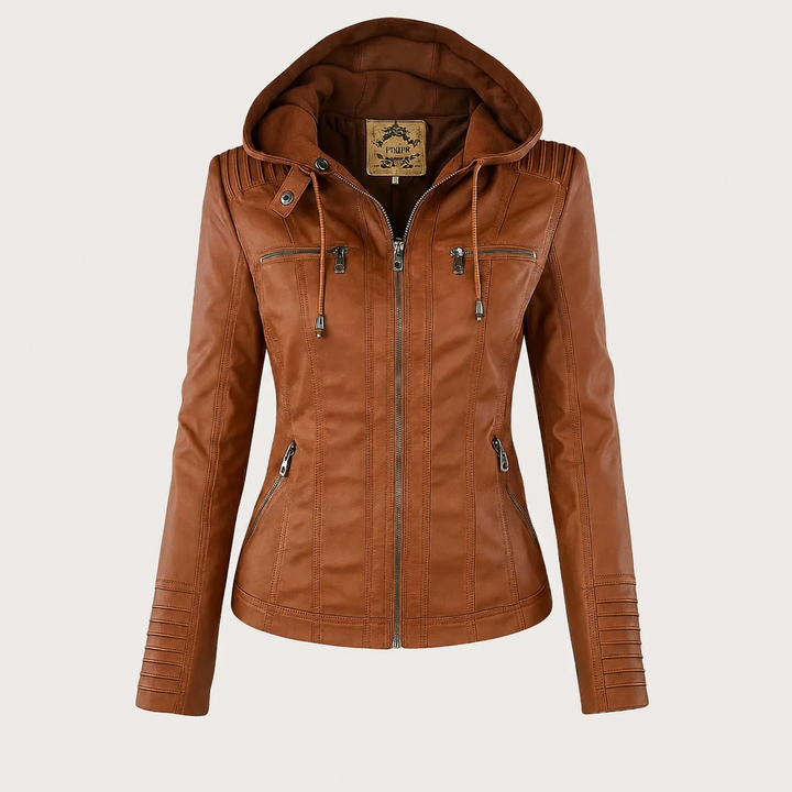 Veste cintrée avec capuche