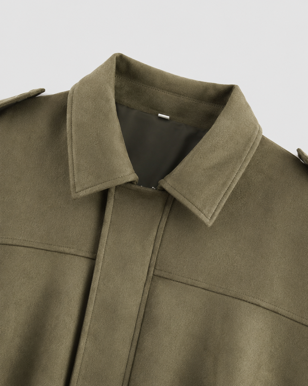Veste Courte à Silhouette Ample