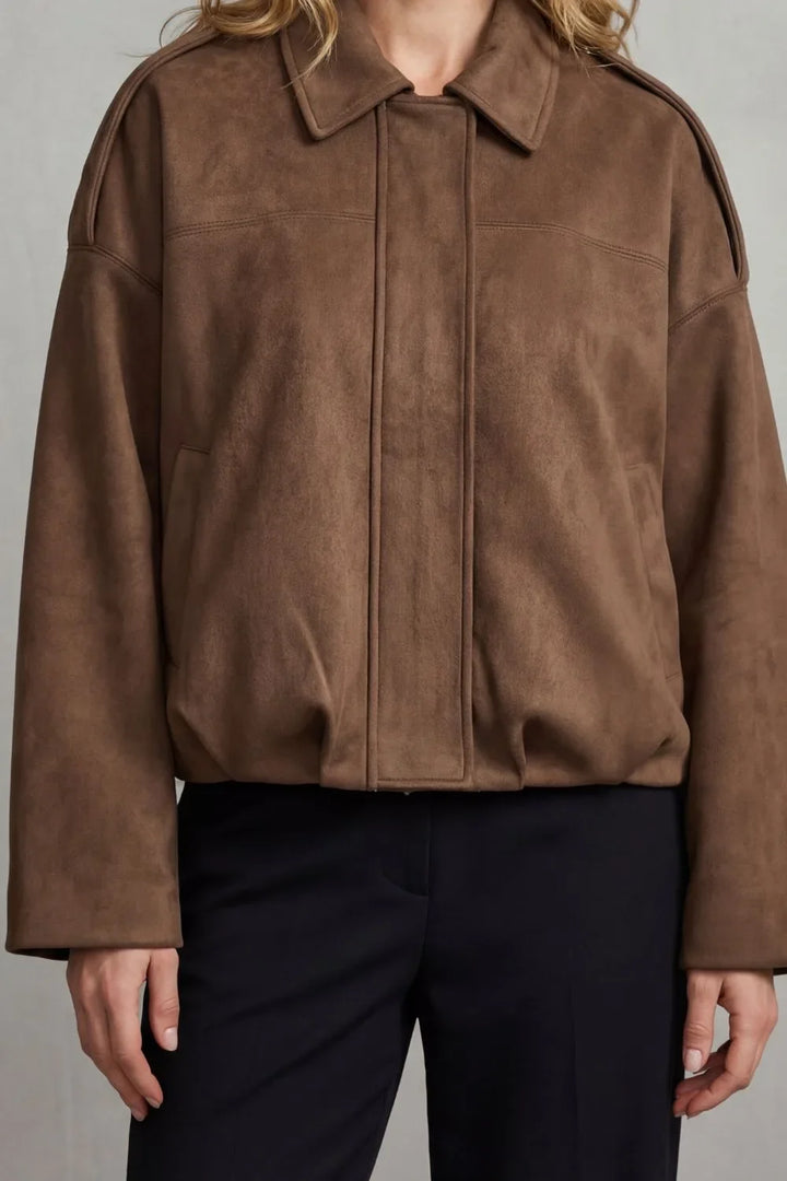 Veste Courte à Volume Sculpté
