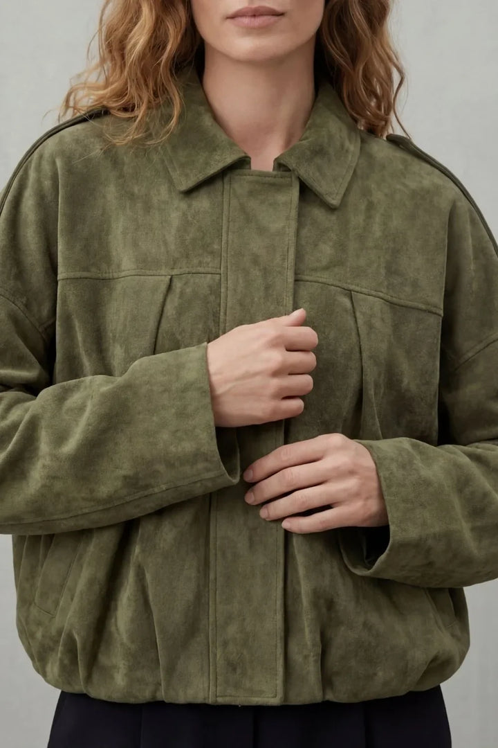 Veste Courte à Volume Sculpté