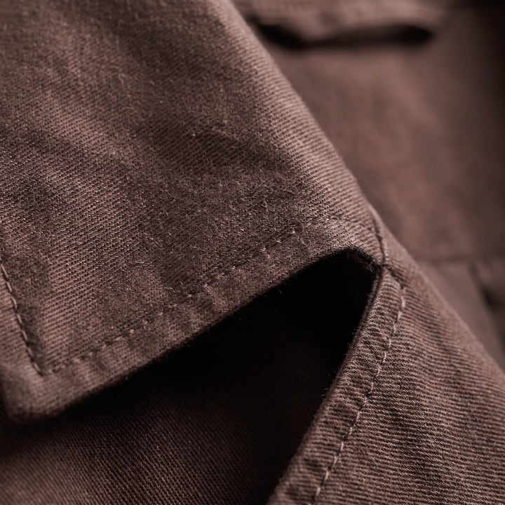 Veste courte style trench