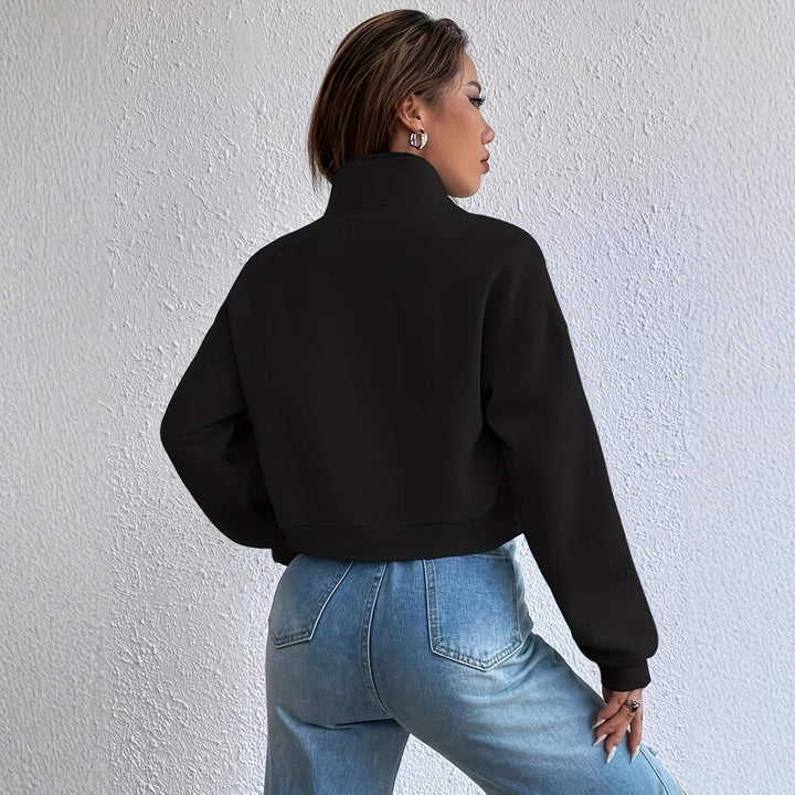Veste Courte Zippée Style Urbain