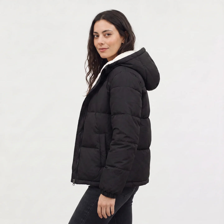 Veste d'Hiver à Capuche Douillette