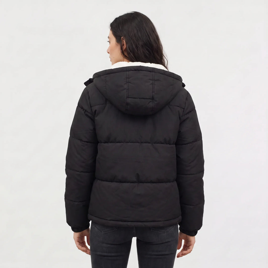 Veste d'Hiver à Capuche Douillette