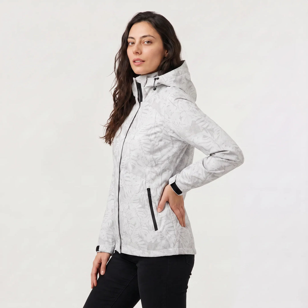 Veste de mi-saison à capuche