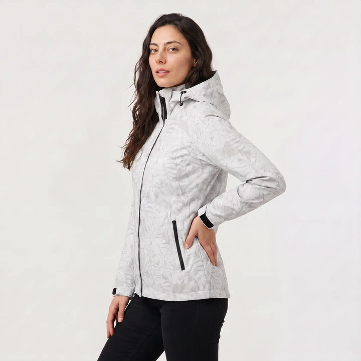 Veste de mi-saison à capuche