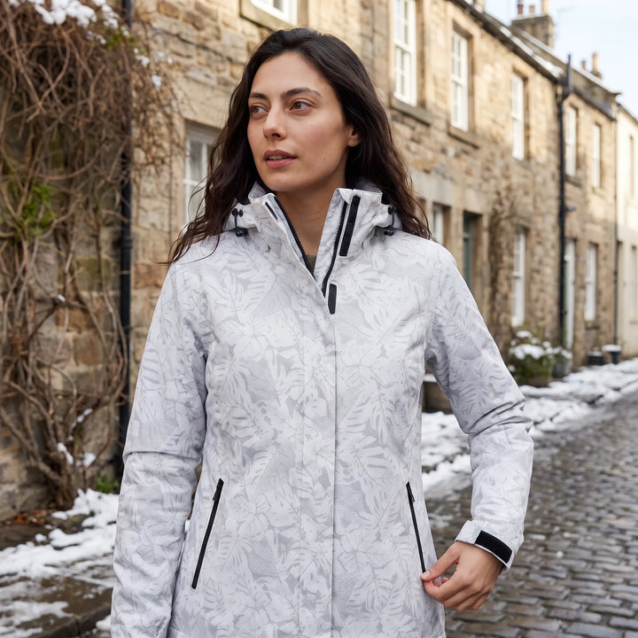 Veste de mi-saison à capuche