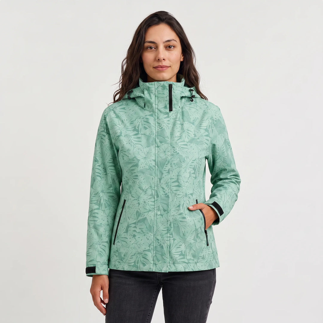 Veste de mi-saison à capuche – Vert