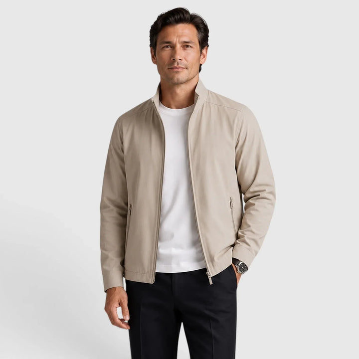 Veste de Mi-saison Zippée – Beige