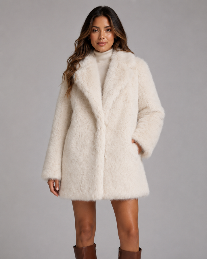 Veste Douillette à Col Châle