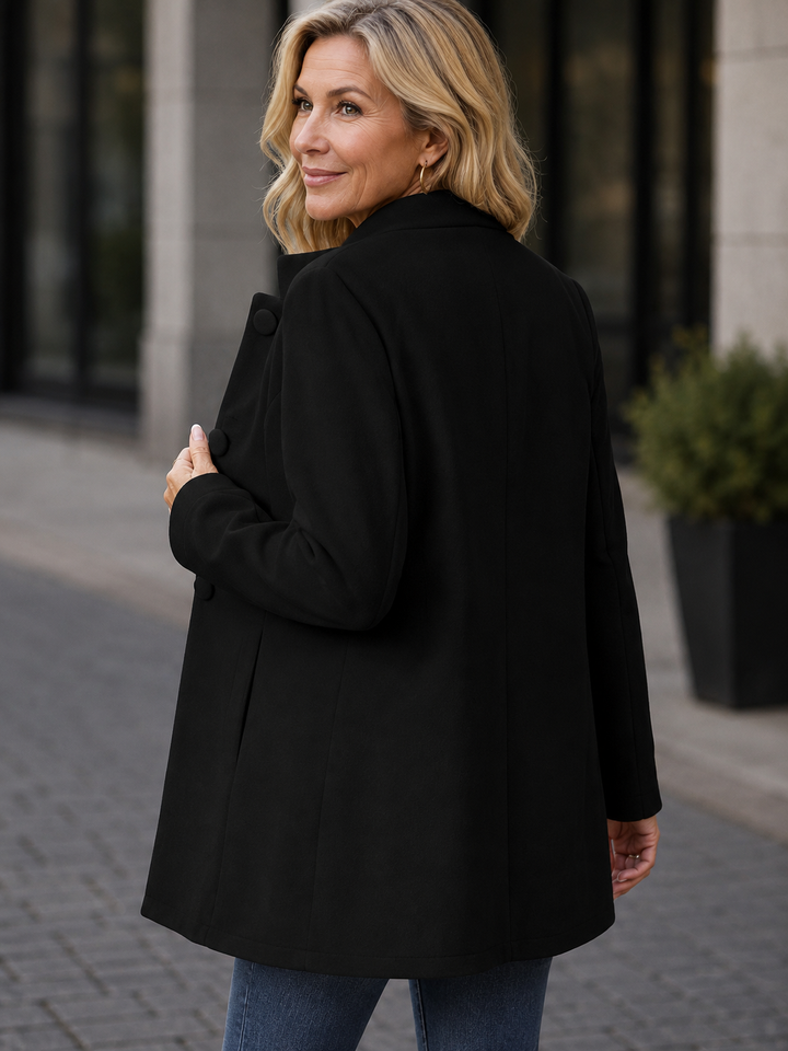 Veste élégante à col montant