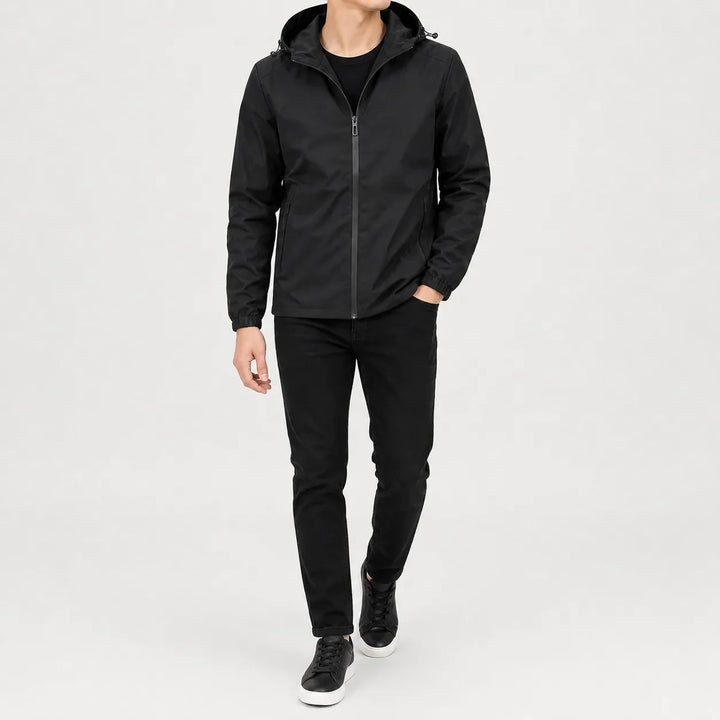 Veste Essentielle Zippée à Capuche