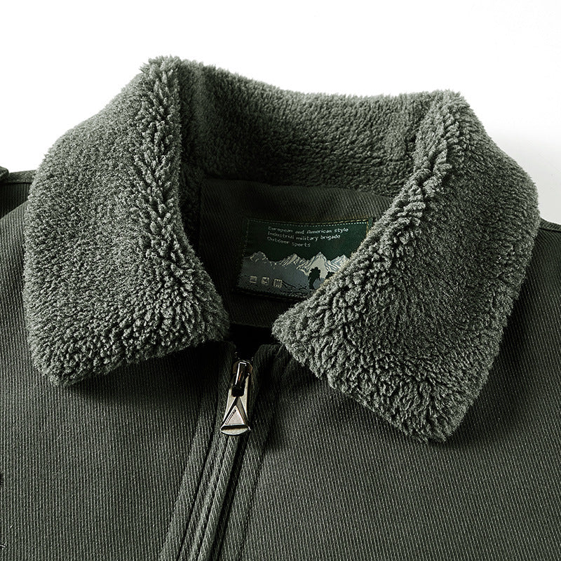 Veste Homme à Col Douillet