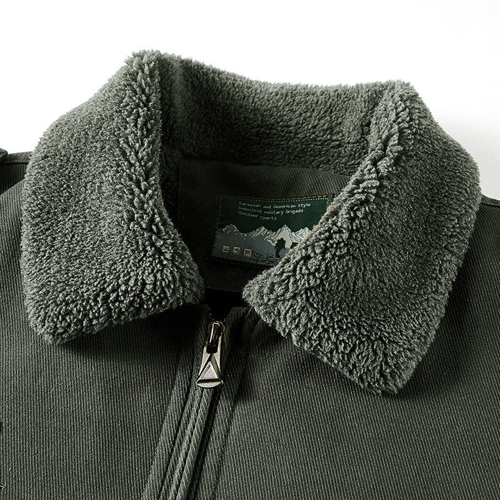 Veste Homme à Col Douillet