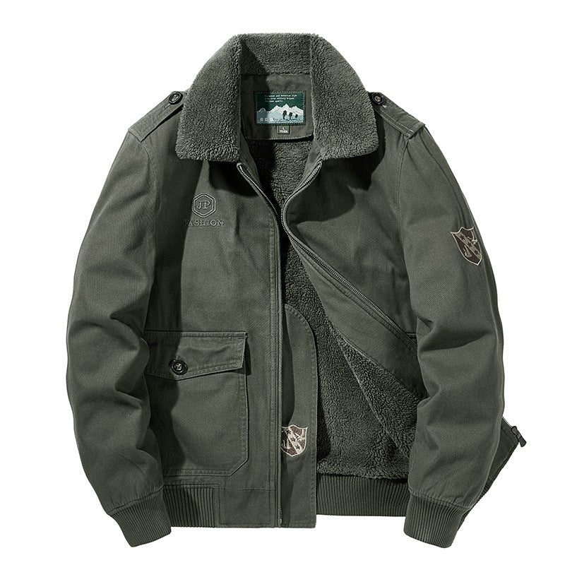 Veste Homme à Col Douillet