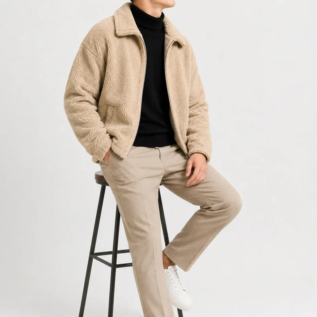 Veste Homme Douillette Zippée