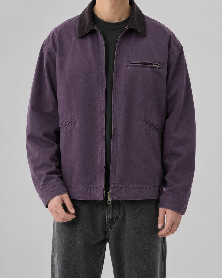 Veste Homme Style Workwear – Violet