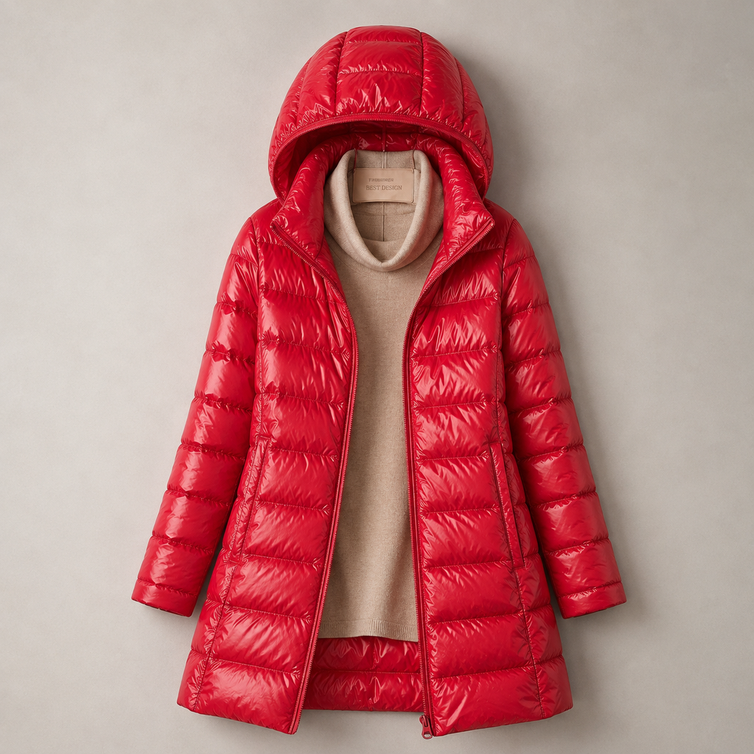 Veste légère à capuche amovible – Fuchsia