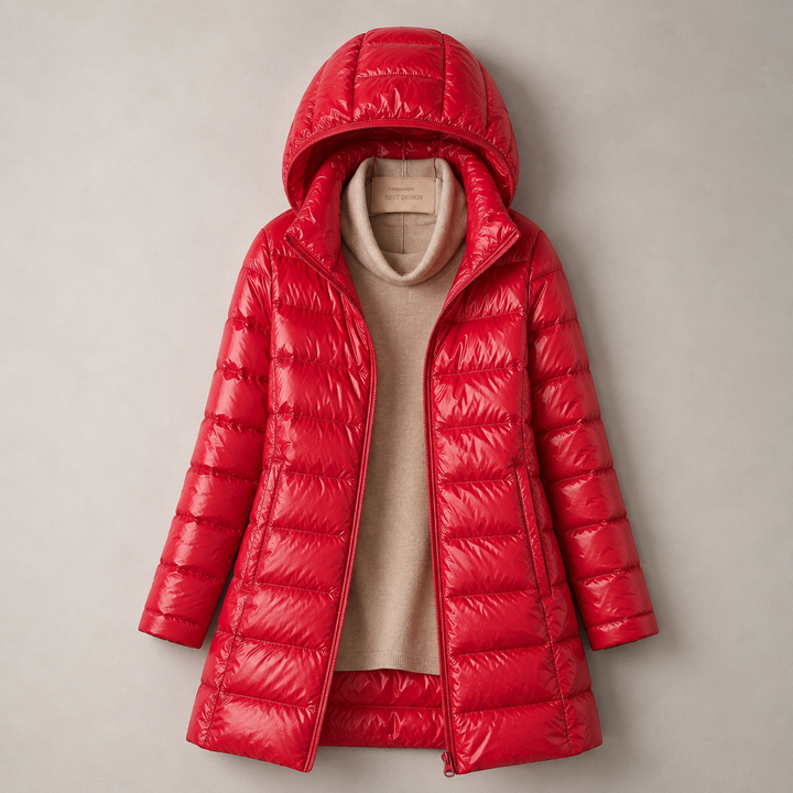 Veste légère à capuche amovible – Fuchsia