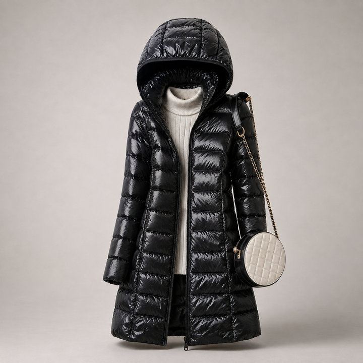Veste légère à capuche amovible – Noir