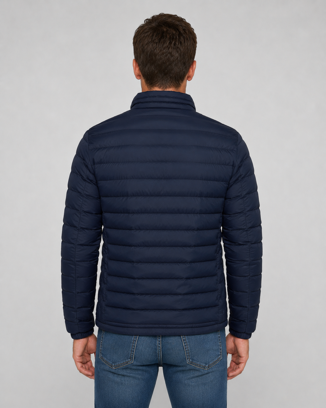 Veste Légère à Col Montant