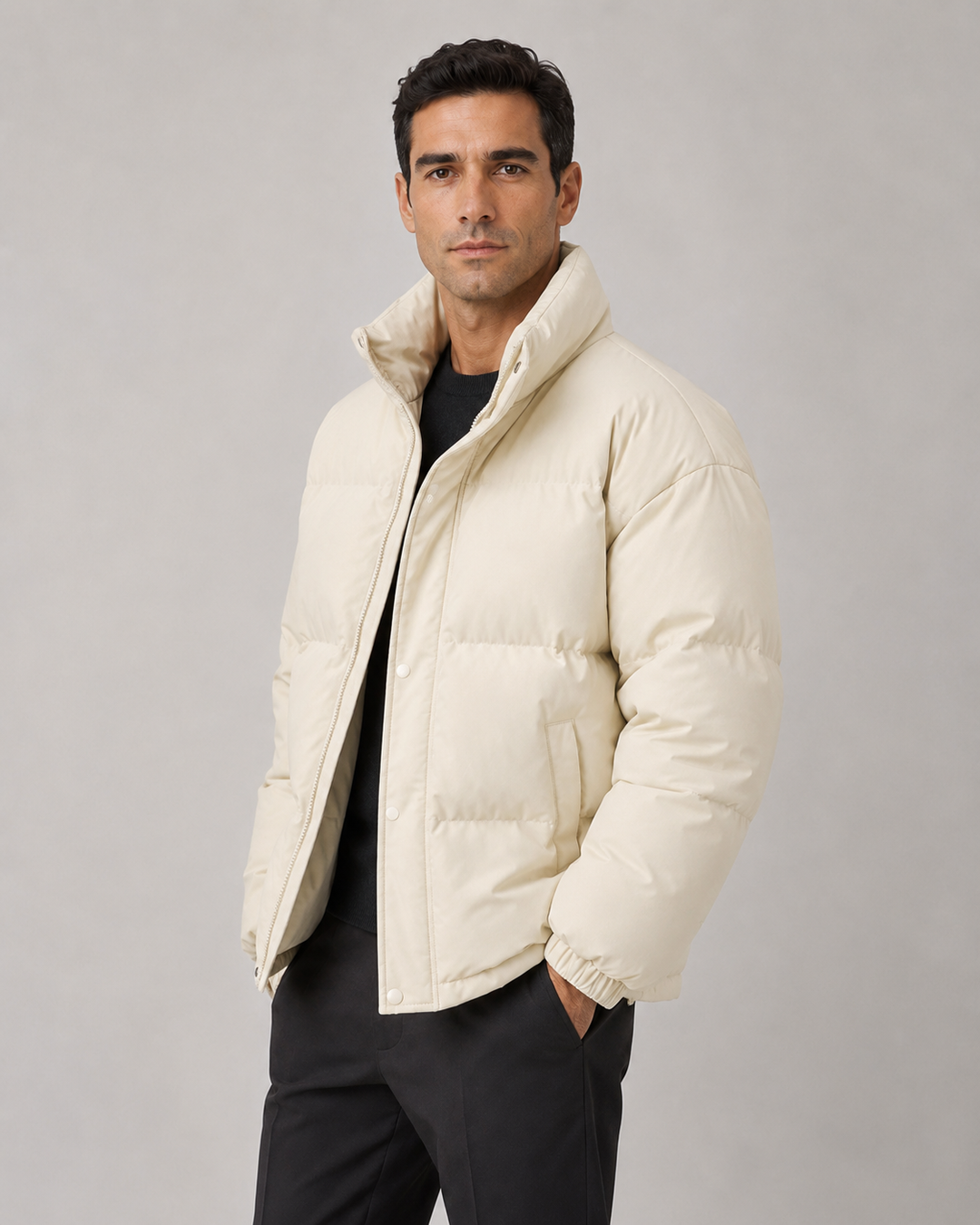 Veste Matelassée Coupe Ample
