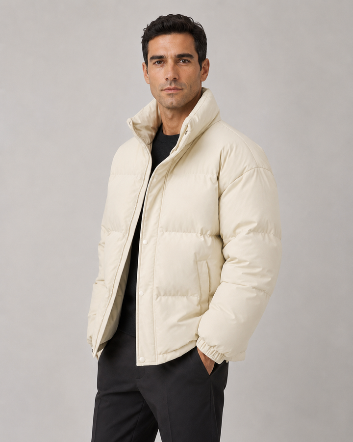 Veste Matelassée Coupe Ample