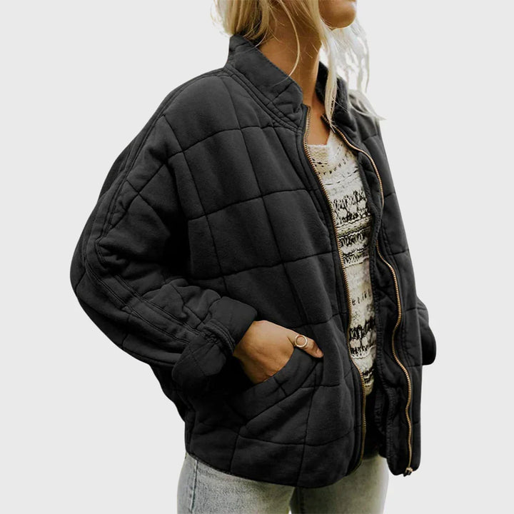 Veste matelassée coupe confort – Noir