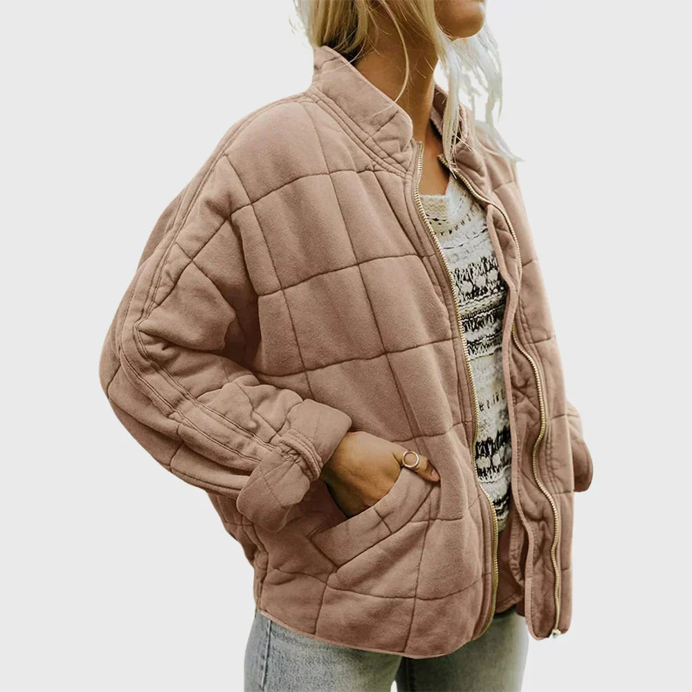 Veste matelassée coupe confort – Kaki