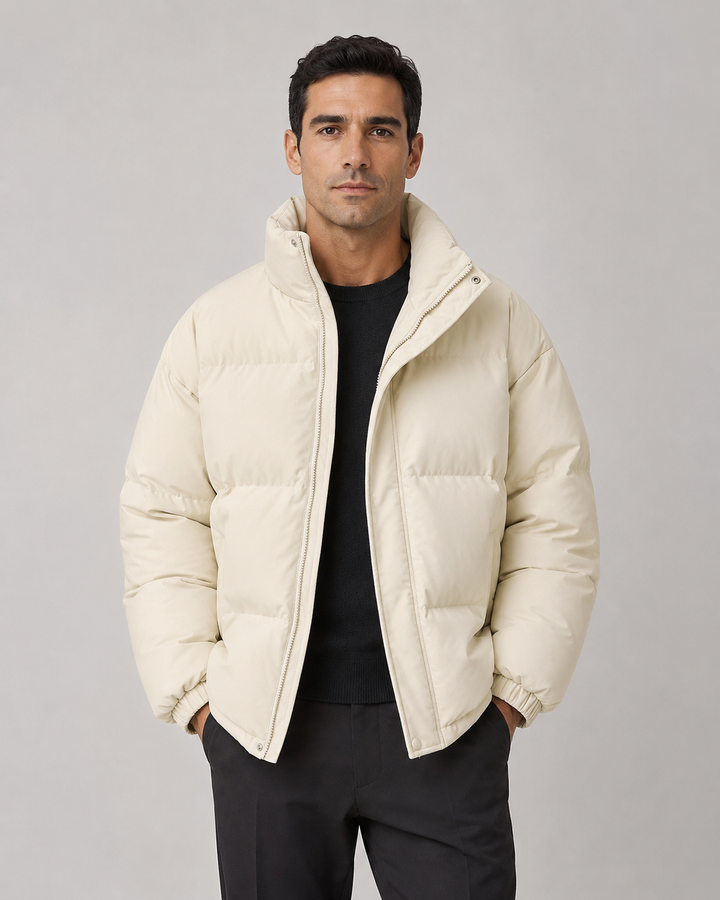 Veste Matelassée Coupe Ample