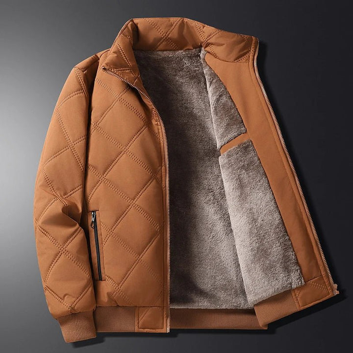 Veste Matelassée et Doublée – Marron