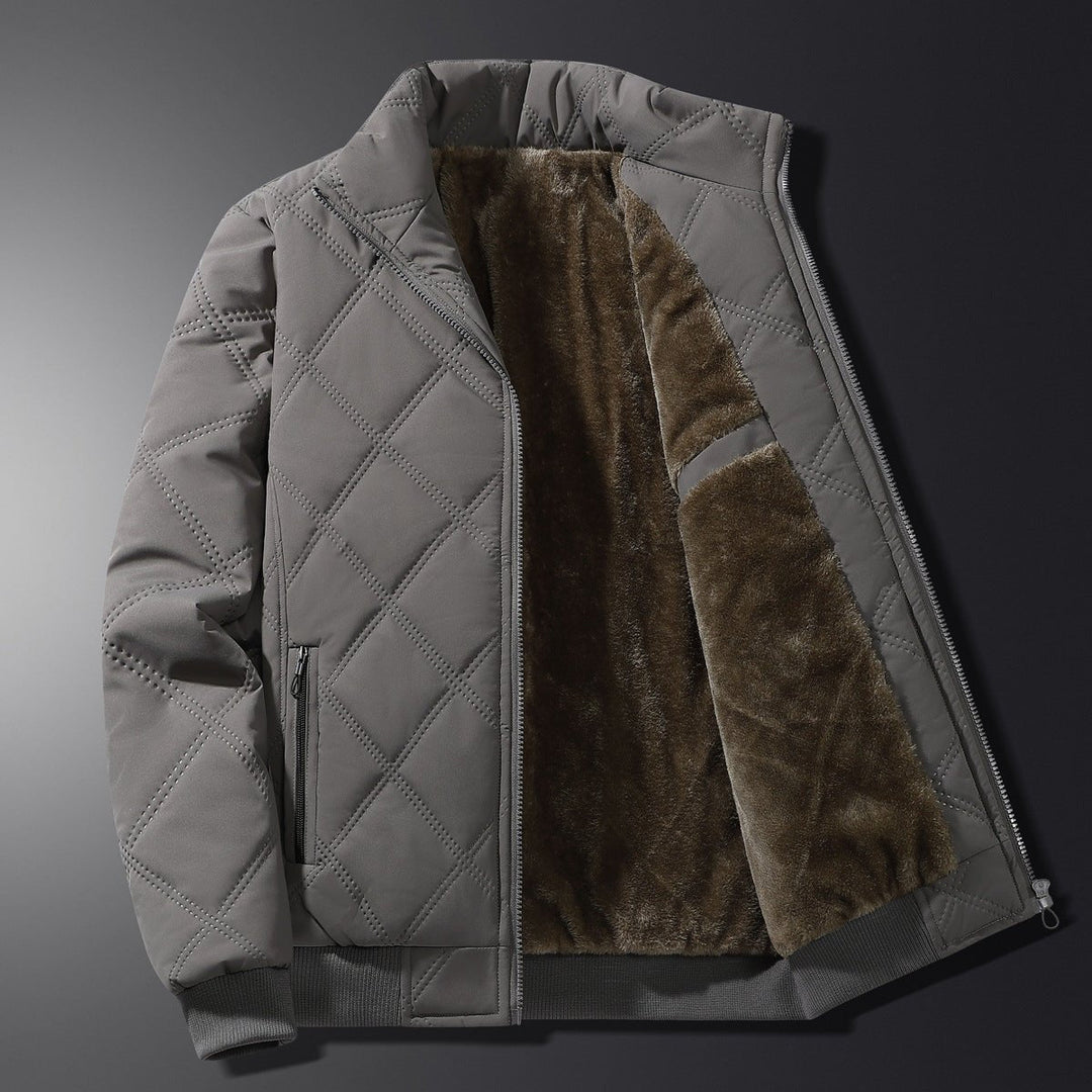 Veste Matelassée et Doublée – Gris