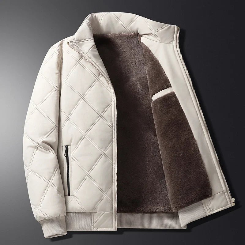 Veste Matelassée et Doublée – Blanc