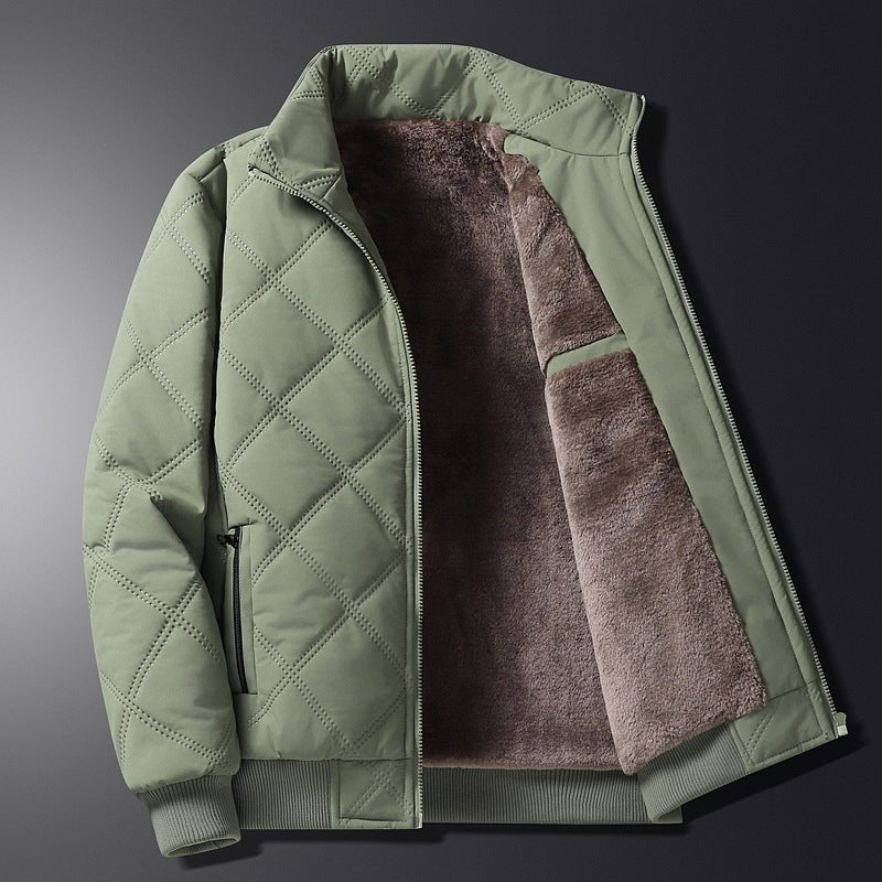 Veste Matelassée et Doublée – Vert Sauge