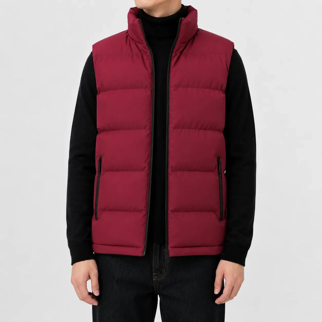 Veste Matelassée pour Homme – Bordeaux