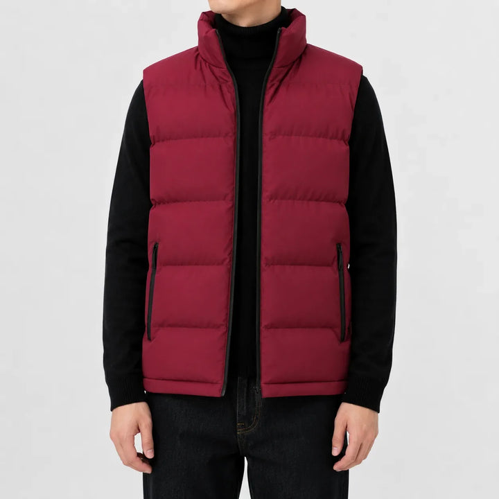 Veste Matelassée pour Homme – Bordeaux