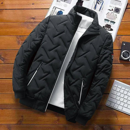 Veste Moderne à Col Montant