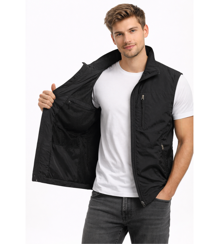 Veste Reporter Col Montant