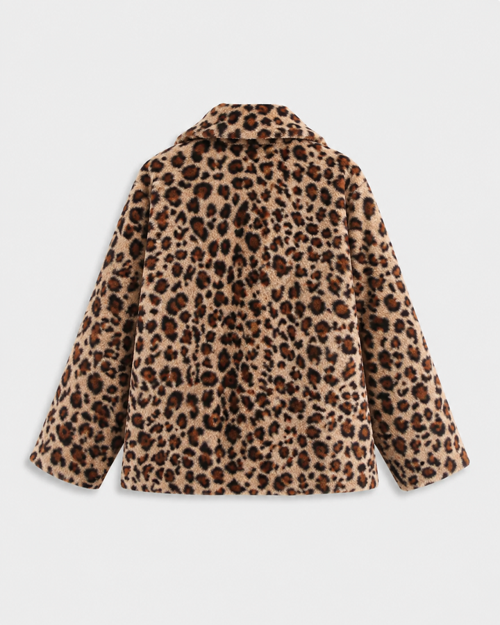 Veste Réversible Imprimé Léopard