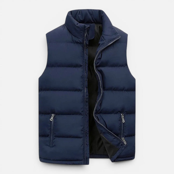 Veste sans Manches Légère – Bleu Marine