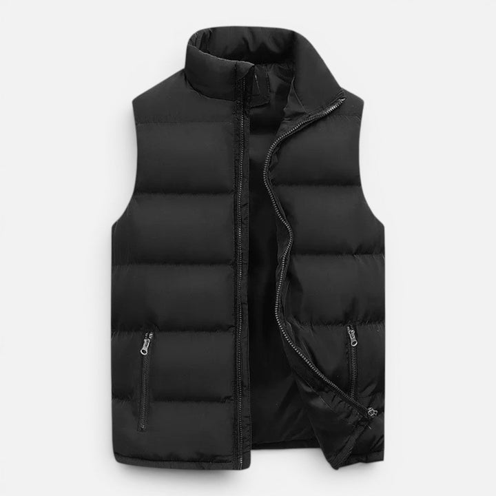 Veste sans Manches Légère – Noir