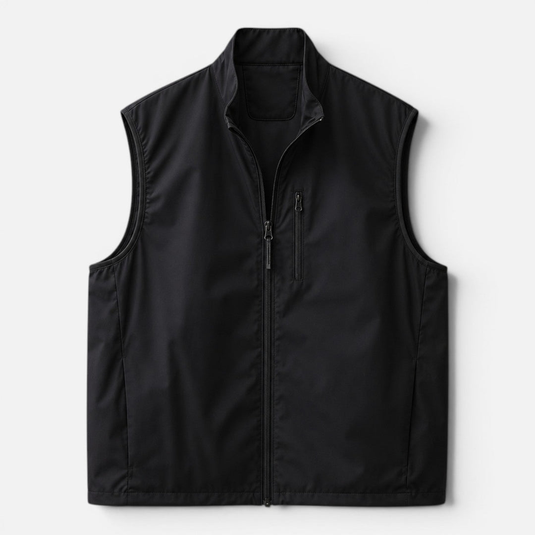 Veste sans Manches Polyvalente – Noir
