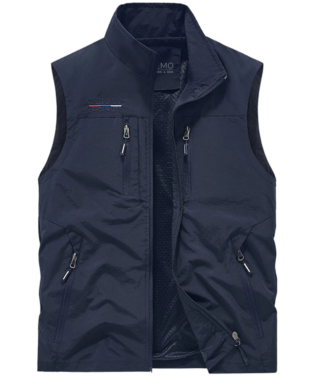 Veste sans Manches Pratique – Bleu Marine