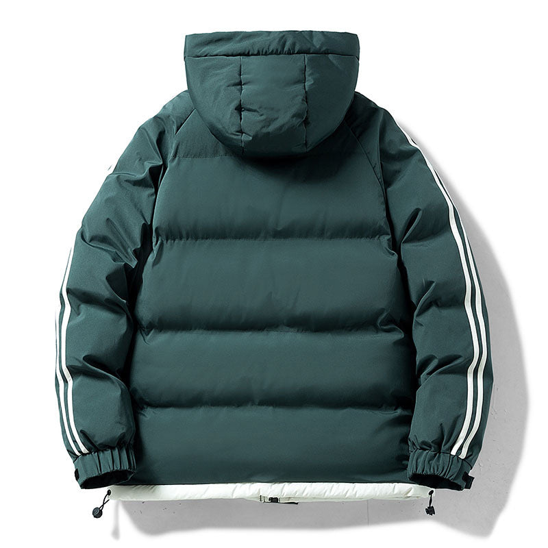 Veste Sportive à Bandes Latérales