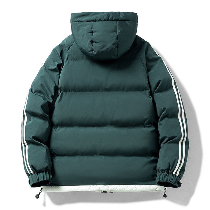 Veste Sportive à Bandes Latérales
